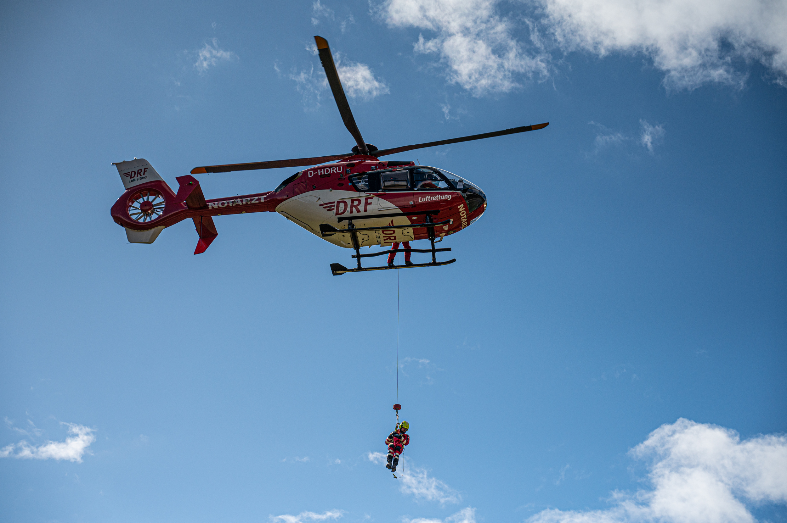 Hubschrauberübung Lautrachtal Foto: Benedikt Lueger